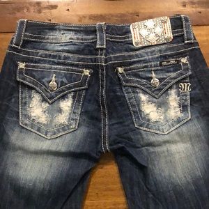 Miss Me- Americana Cufffed Skinny- size 27